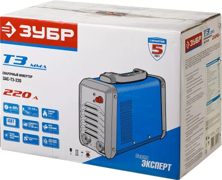 Сварочный инвертор ММА ЗАС-Т3-220 серия ПРОФЕССИОНАЛ купить в Урае