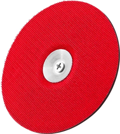 Тарелка опорная STAYER &quot;MASTER&quot; резиновая для дрели, на липучке, d=125мм 35740-125 купить в Урае