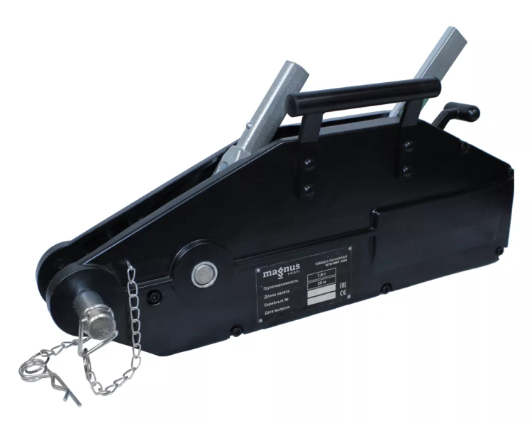 Лебедка рычажная МТМ Magnus-Profi WRP-800, 0.8 т, канат 20 м купить в Урае