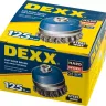 DEXX. Щетка чашечная усиленная для УШМ, жгутированная стальная проволока 0,5мм, 125ммхМ14 35106-125 купить в Урае