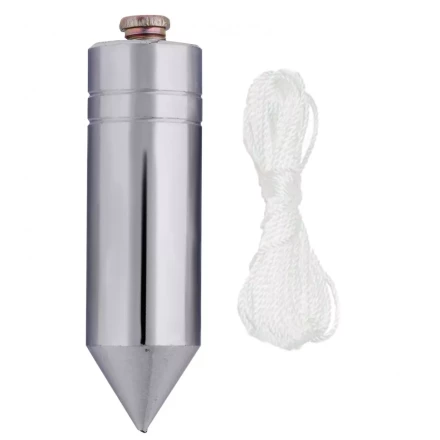 Отвес цилиндрический 300 г шнур 5 м Matrix 84888 купить в Урае