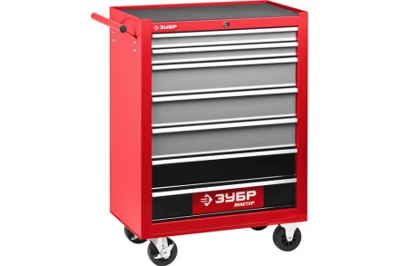 Тележка инструментальная ЗУБР &quot;МАСТЕР&quot;, 7 ящиков, 680х330х880мм 38905-7 купить в Урае
