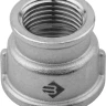 Муфта ЗУБР "ЭКСПЕРТ" переходная, никелированная латунь, 1/2"-3/4" 51292-1/2-3/4 купить в Урае