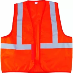 Жилет сигнальный, оранжевый, размер XXL СИБРТЕХ 89514