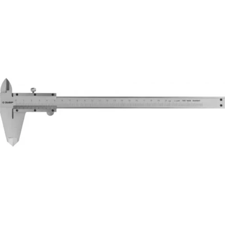 Штангенциркуль ЗУБР &quot;ЭКСПЕРТ&quot;, ШЦ-I-200-0,05, нониусный, сборный корпус, закаленная сталь, 200мм, шаг измерения 0,05мм 34511-200 купить в Урае