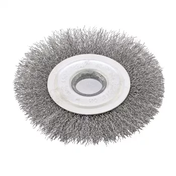 Щетка для УШМ 125 мм посадка 22,2 мм плоская витая проволока  СИБРТЕХ 746567 купить в Урае