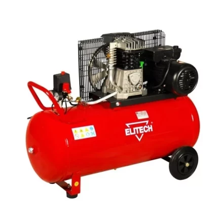 Компрессор масляный поршневой ременной Elitech КР 100/AB515/3Т купить в Урае