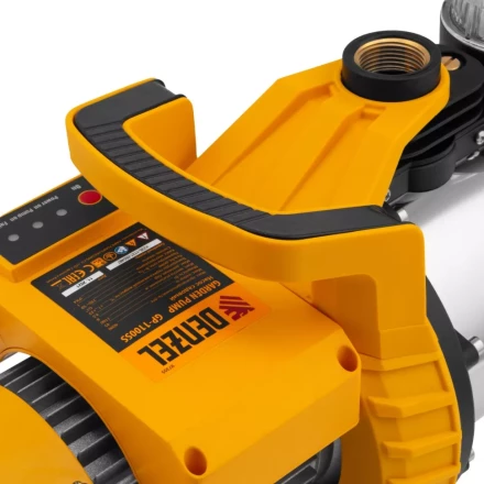 Садовый поверхностный насос Denzel 97305 GP1100SS, 1100 Вт, 4000 л/ч, подъем 45 м, пластик купить в Урае