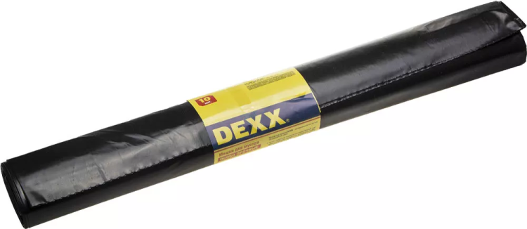Мешки для мусора DEXX особопрочные, черные, 180л, 10шт 39151-180 купить в Урае