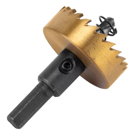 Коронка по металлу HSS, 42 мм, нитридтитановое покрытие Denzel 724114 купить в Урае