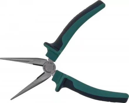 Длиногубцы  160мм  двухкомпонентные рукоятки P1116 Jonnesway 49403 купить в Урае