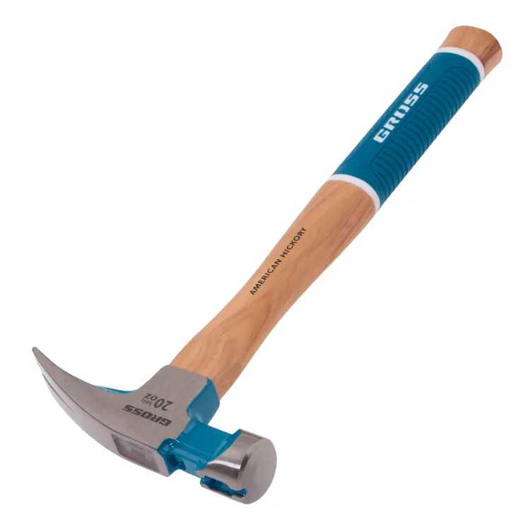 Молоток-гвоздодер,560 г Gross 10419, угол 75, магнит, обрезиненная рукоятка AMERICAN HICKORY купить в Урае