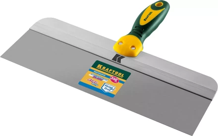 Шпатель KRAFTOOL фасадный с двухкомпонентной ручкой, нержавеющее полотно, 350мм 10036-350 купить в Урае