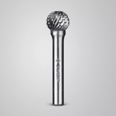 Зубр Твердосплавная борфреза D - сфера, 12 х 11 мм (28803-12-11) купить в Урае