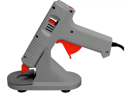 Клеевой пистолет с регулировкой температуры, 100W - 220V, с подставкой  MATRIX 930105 купить в Урае