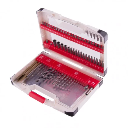 Набор сверл комбинированный по металлу 1-6 мм бетону 4-8 мм дереву 3-8 мм перки биты 44 шт адаптер головки 6 шт 75 предметов Pro Matrix 725675 купить в Урае