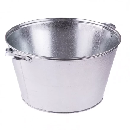 Таз оцинкованный 26 литров Россия 67586 купить в Урае