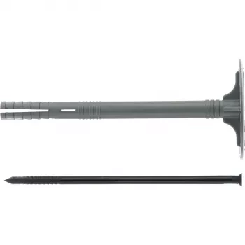 Дюбель "Гриб" для крепления утеплителя, 120 мм.,400 шт./уп. Сибртех 46045 купить в Урае