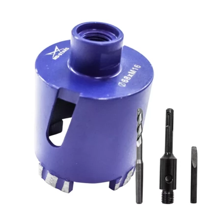 Сверло алмазное турбо с переходником SDS+ 75*10*M16 #4 купить в Урае