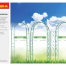 Бордюр декоративный GRINDA для клумб, 14х310см, зеленый 422221-G купить в Урае