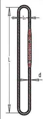 Строп канатный петлевой СКП 12.5 т L=2 м опрессовка купить в Урае
