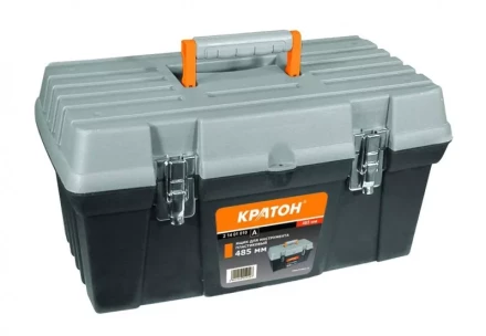 Ящик д/инструмента 2 мет фиксатора Кратон 485 мм 2 14 01 010 купить в Урае