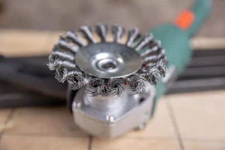 Кордщетка HAMMER тарелка 115мм для УШМ витая сталь (207-112) купить в Урае