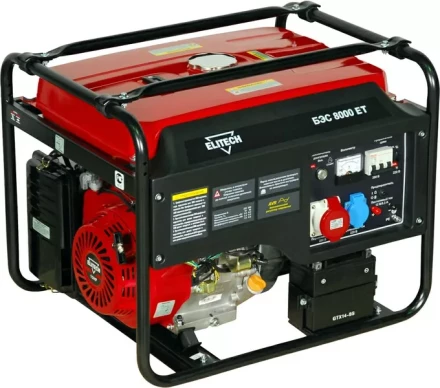 Бензогенератор Elitech БЭС 8000 ЕT купить в Урае