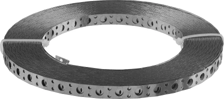 ЗУБР ПВЛ, 12 x 0.75 мм, 25 м, цинк, перфорированная вентиляционная лента прямая (310247-12-75) купить в Урае