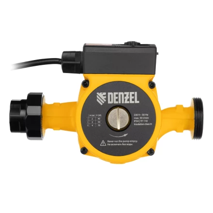 Циркуляционный насос CP25-4, напор 4 м, 50 л/мин, 1 м кабель, монт. длина 180 мм Denzel 99410 купить в Урае