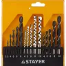 Набор STAYER "STANDARD": Сверла комбинированные, дерево (4-5-6-8-10мм), металл (2-3-4-6-8мм), бетон (4-5-6-8-10мм), 16 предметов 29720-H16 купить в Урае