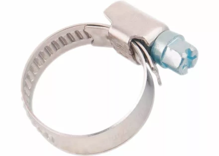 Хомуты нержав. сталь,  стандартное болтовое крепление 170-190мм, 25шт/уп,ширина 9мм   СИБРТЕХ 47596 купить в Урае