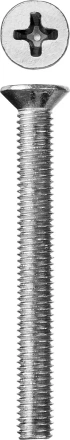 Винт ЗУБР &quot;МАСТЕР&quot; DIN 965, класс прочности 4.8, оцинкованный, M5x45мм, 5кг 303110-05-045 купить в Урае