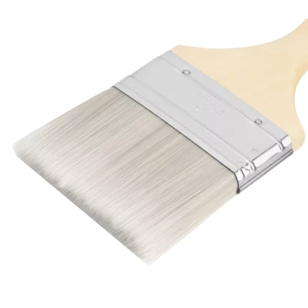 Кисть плоская для лаков &quot;Евро&quot; 3&quot;, искусственная щетина, деревянная ручка Matrix 83089 купить в Урае