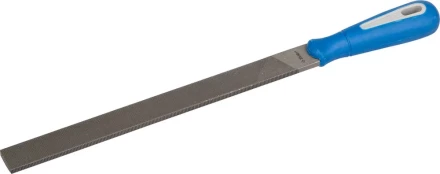 Напильник ЗУБР &quot;ЭКСПЕРТ&quot; плоский, двухкомпонентная рукоятка, № 2, 250мм 1611-25-2 купить в Урае