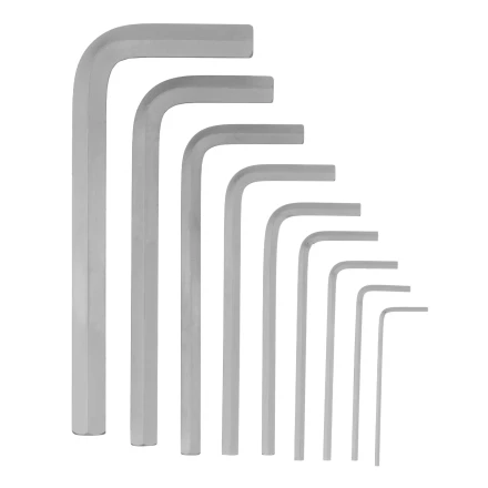 Набор ключей имбусовых, HEX, 1,5-10 мм, CrV, 9 шт. Сибртех 123667 купить в Урае