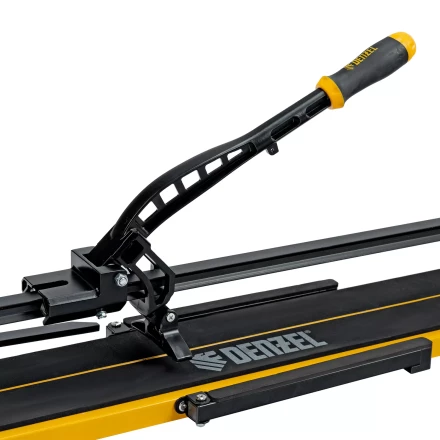 Плиткорез рельсовый 1200х16мм Denzel 877020 , каретка на подш., стальная станина, усил. рукоятка-пенал купить в Урае