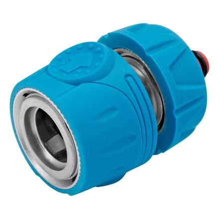 Соединитель быстросъемный Palisad 1/2&quot;, аквастоп, алюминий, TPR, Luxe 65835 купить в Урае