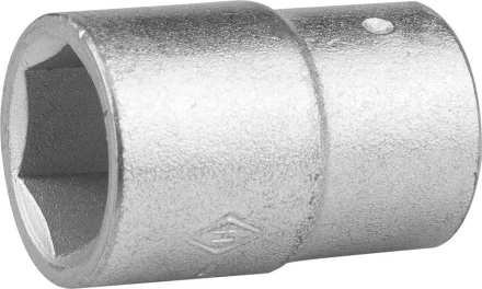 Головка торцовая НИЗ (1/2&quot;), 40Х, шестигранная, оцинкованная, 18мм 2772-18 купить в Урае