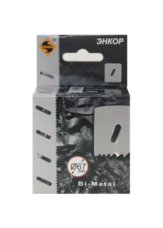 Коронка Bi-Metal Ф67 мм М3 Энкор 24167 купить в Урае