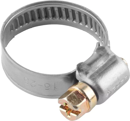 Хомуты ЗУБР &quot;ЭКСПЕРТ&quot;, нерж. сталь, накатная лента 9 мм, 12-20 мм, 200 шт 37820-12-20-200 купить в Урае