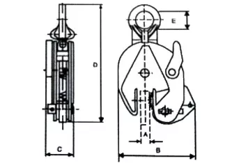 Захват для вертикального подъема листового металла универсальный DSQC-3.0 купить в Урае