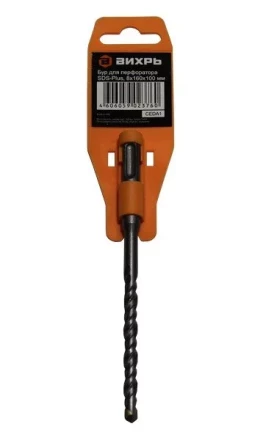 Бур по бетону 8x160x100 SDS-Plus Вихрь купить в Урае