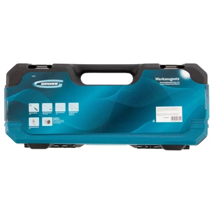 Набор инструментов 24 предмета, 120 зубьев, CrV, 1/2&quot; Gross 14147 купить в Урае