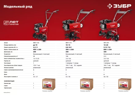 Культиватор бензиновый МКТ-200 серия МАСТЕР купить в Урае
