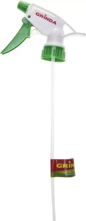Головки-пульверизаторы GRINDA для пластиковых бутылок, цвет зеленый/белый 40370_z01 купить в Урае