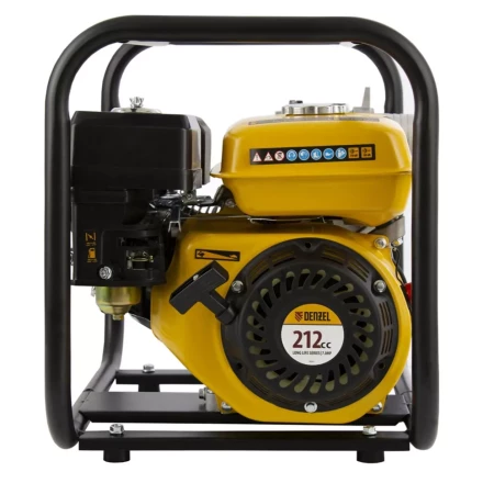 Мотопомпа бензиновая для чистой воды PX-50, 7 л.с, 2&quot;, 600 л/мин, глубина 8 м, напор 30 м Denzel 99201 купить в Урае