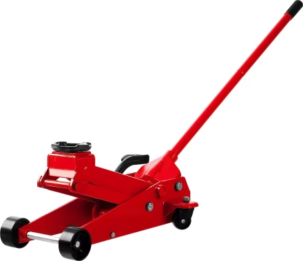 Домкрат гидравлический подкатной &quot;RED FORCE&quot;, с педалью, 3,5т, 145-500мм, STAYER 43155-3.5 43155-3.5 купить в Урае