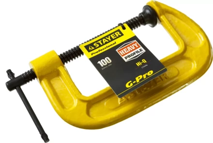 Струбцина STAYER &quot;PROFI&quot; G-образная, 100мм 32144-100 купить в Урае