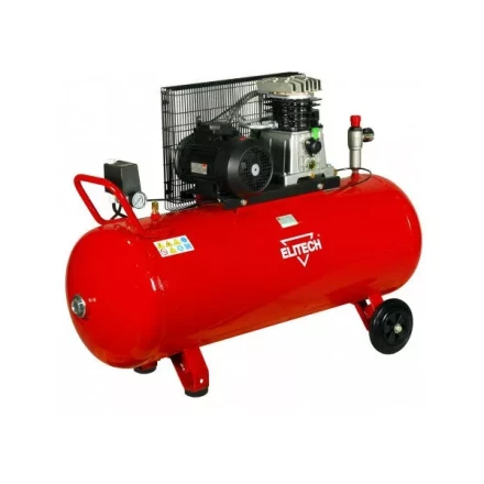 Компрессор масляный поршневой ременной Elitech КР 100/АВ858/5.5Т купить в Урае